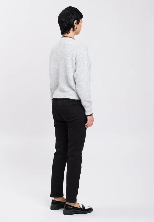 Cardigan con Applicazione