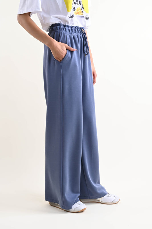 PANTALONI FLUIDI CON COULISSE