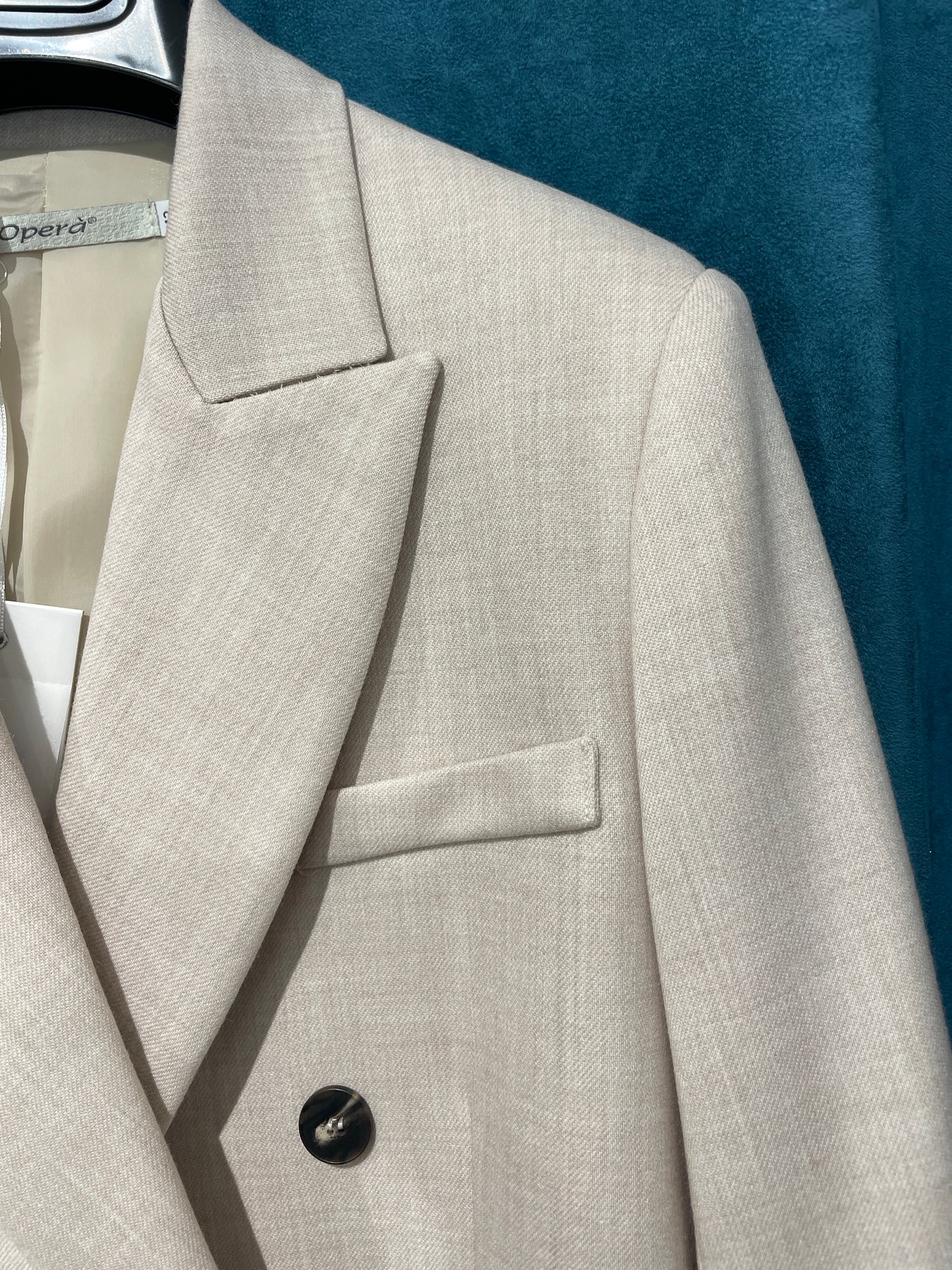 Completo Pantalone e Blazer Donna Beige