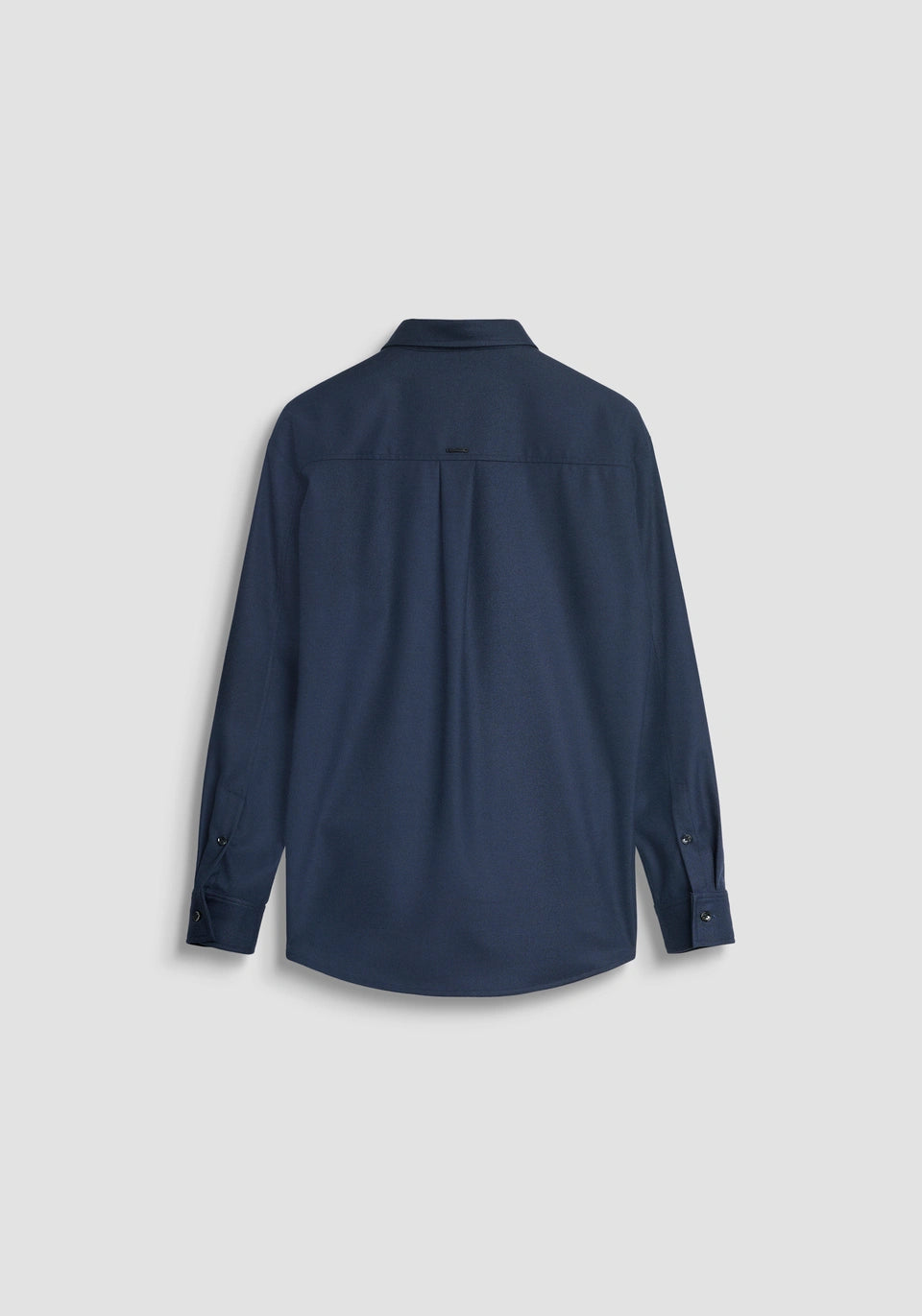 CAMICIA RELAXED FIT IN MISTO VISCOSA TOCCO CALDO