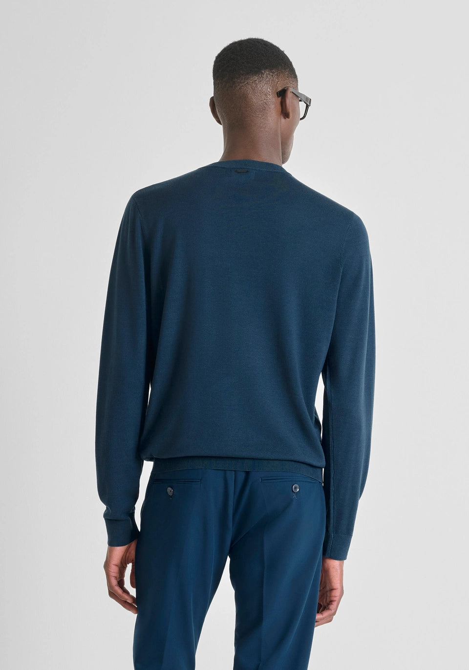 MAGLIA REGULAR FIT IN MISTO LANA