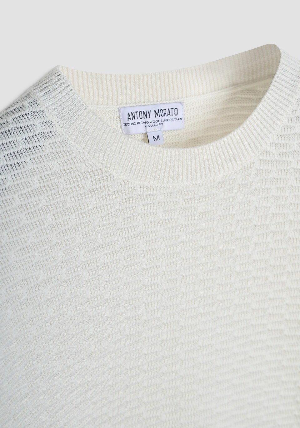 MAGLIA REGULAR FIT IN MISTO LANA MERINO
