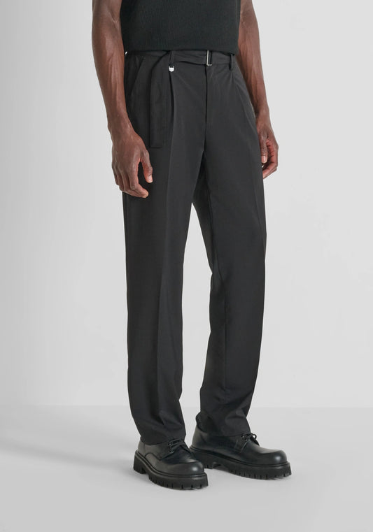 PANTALONI RELAXED FIT "ALAN" IN MISTO VISCOSA ELASTICA