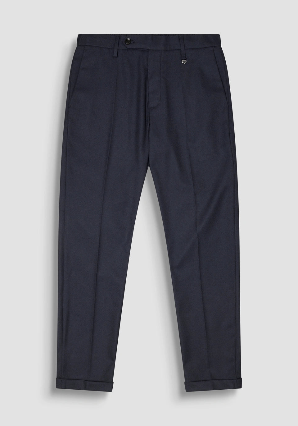 PANTALONI SLIM FIT ANKLE LENGHT "RAD" IN TWILL MISTO VISCOSA ELASTICA