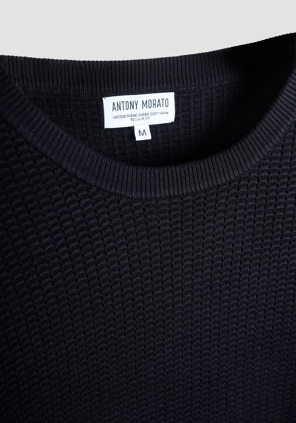 MAGLIA REGULAR FIT IN MISTO VISCOSA