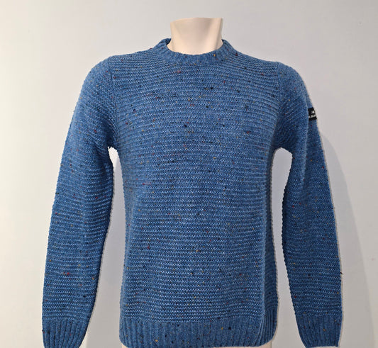 Girocollo in filato mélange