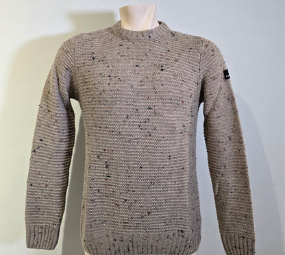 Girocollo in filato mélange