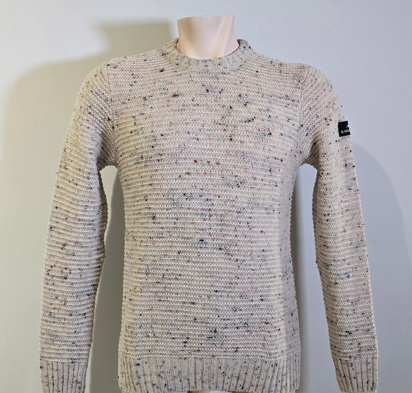 Girocollo in filato mélange