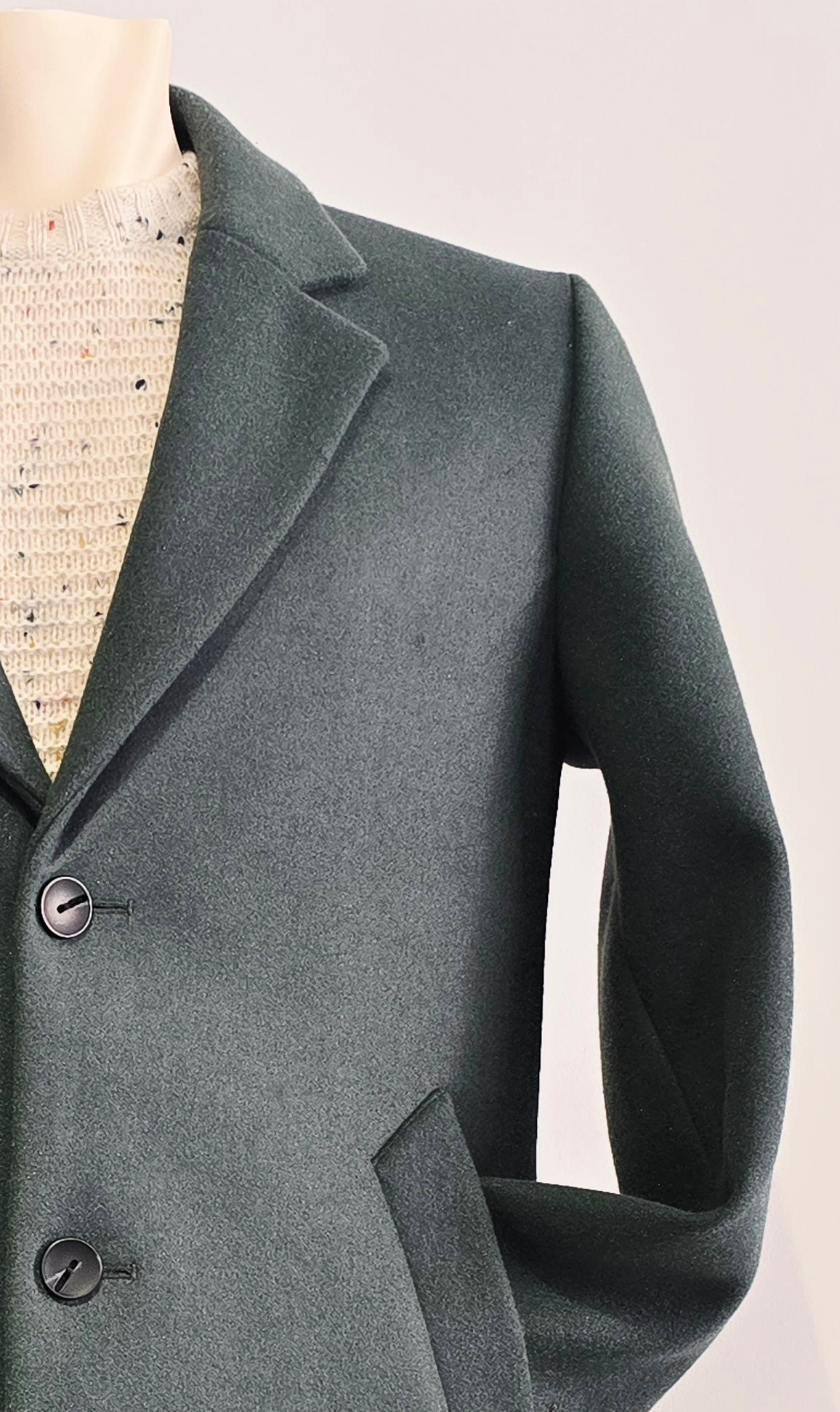 Cappotto Monopetto Uomo