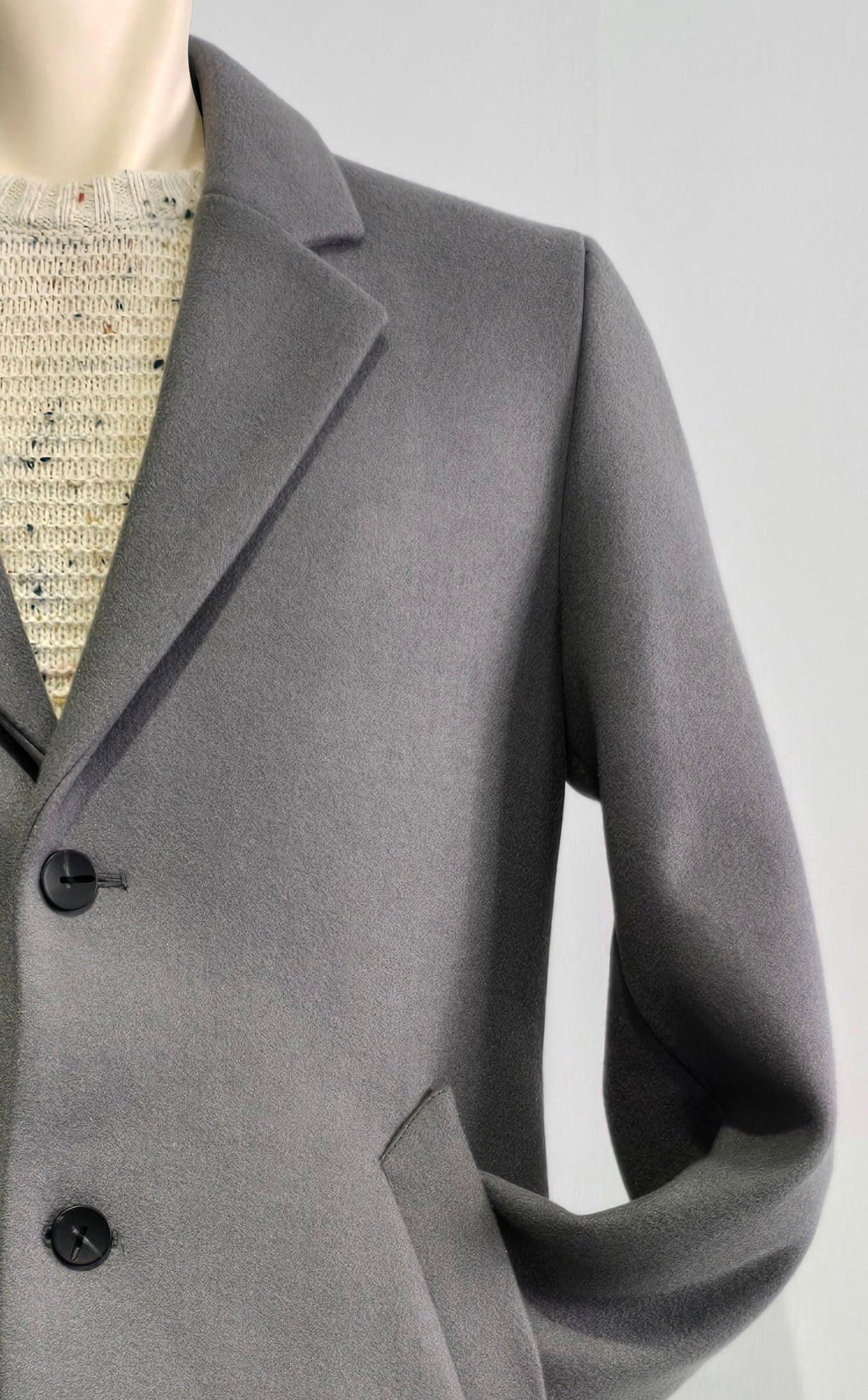 Cappotto Monopetto Uomo