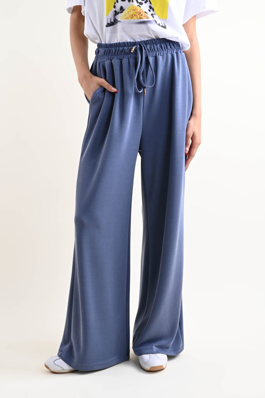 PANTALONI FLUIDI CON COULISSE