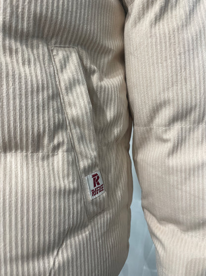 Velluto a coste beige