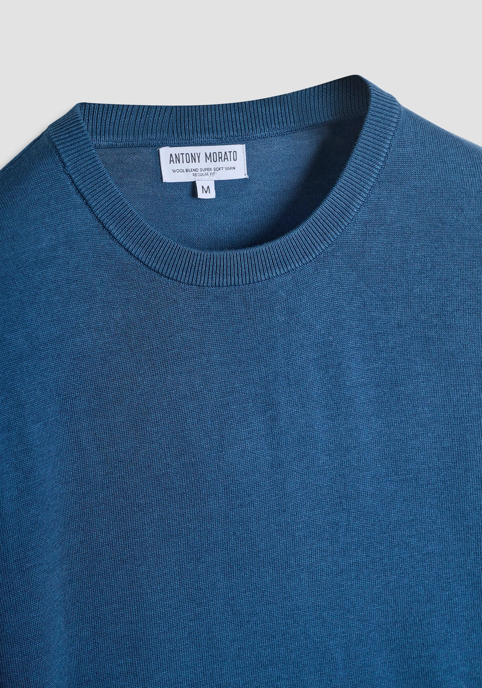 MAGLIA REGULAR FIT IN MISTO LANA